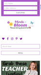 Mobile Screenshot of minds-in-bloom.com